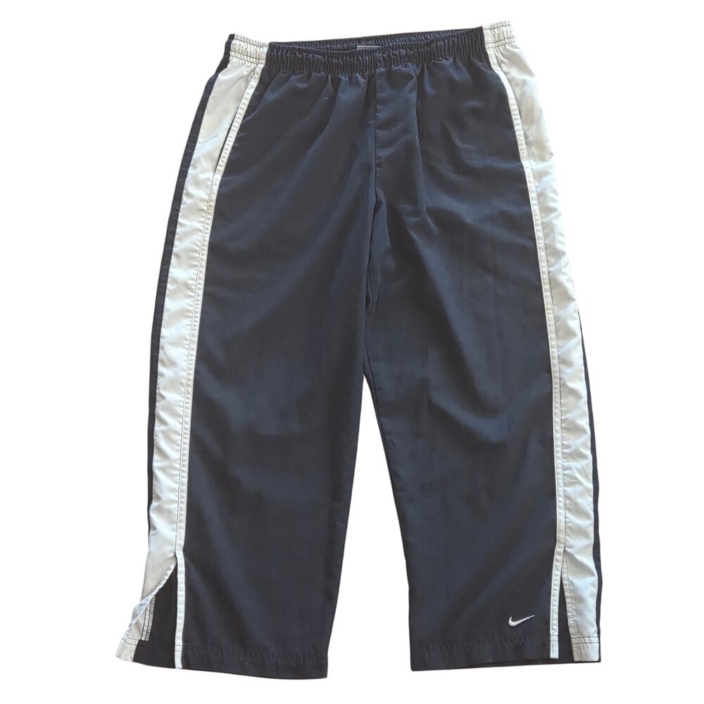 Comfy Nike Black & White Sweatpants - Large Juniors